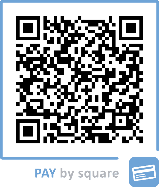 QR kód PAY by square na príspevok na transparentný účet kampane
